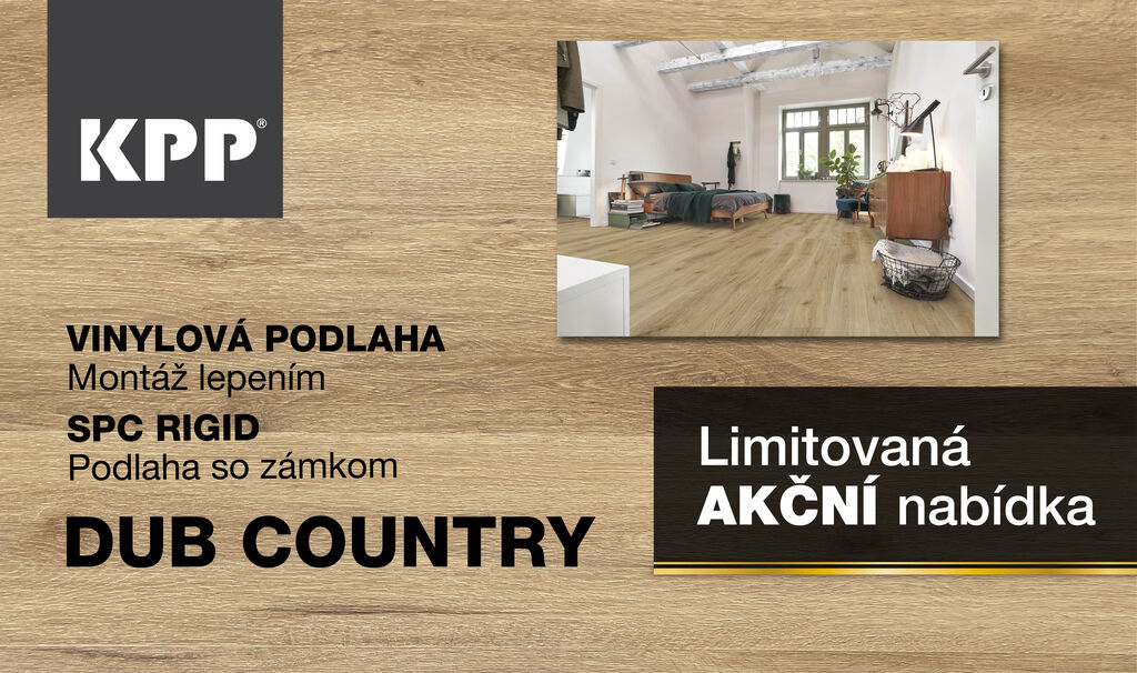 Limitovaná akční nabídka – Dub Country