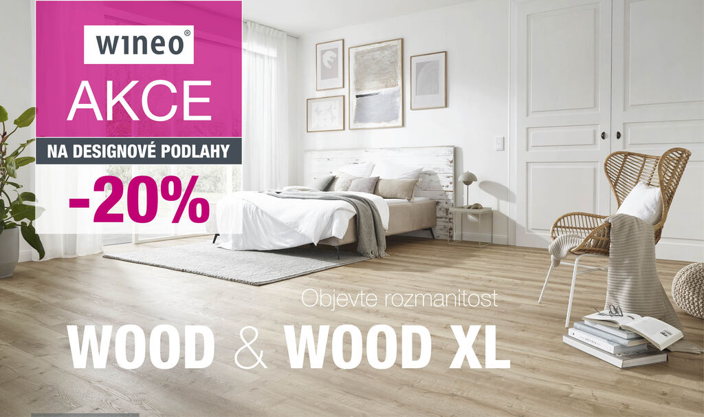 Wineo podlahy – akce 400 / 600 / 800